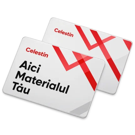 Cărți de vizită din plastic