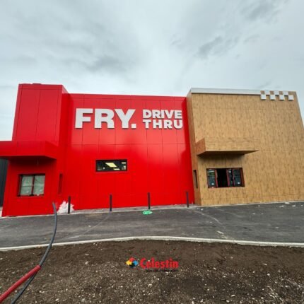 Litere volumetrice pentru fațade