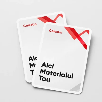 Stickere decupate pe contur