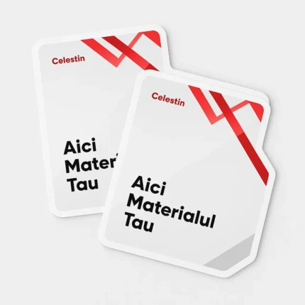 Stickere semi-decupate