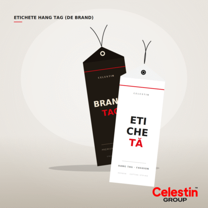 Etichete hang tag (de brand)