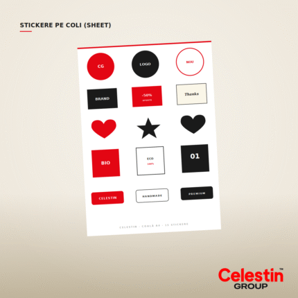 Stickere pe coli (sheet)